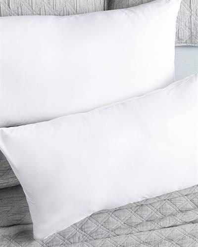 Plain Калъфка За Възглавница 2 бр. Памучен 50x90 см Бял