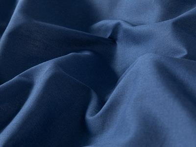 Plain СПАЛНО БЕЛЬО КОМПЛЕ Двоен Памучен 200x220 cm Dark Blue - Beige