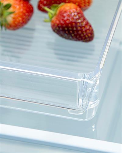 Plain Кухненски Органайзер Пластмасов, Прозрачен, 36 X 20,5 X 5 Cm