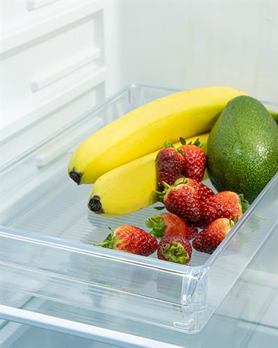 Plain Кухненски Органайзер Пластмасов, Прозрачен, 36 X 20,5 X 5 Cm