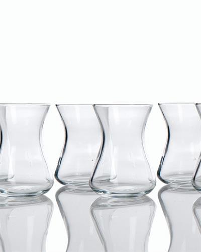 Plain Чаша За Чай 6 бр. Стъкло 125 мл Прозрачен