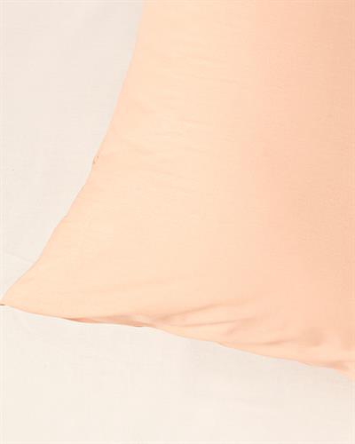 Plain Serenity Калъфка За Възглавница Единичен Памучен 80x80 cm Канела