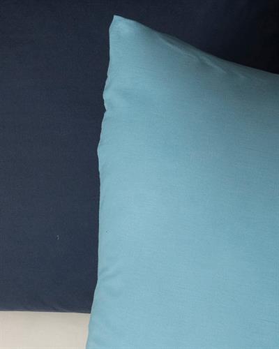 Plain Serenity Калъфка За Възглавница Единичен Памучен 80x80 cm Син