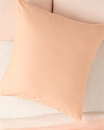 Plain Serenity Калъфка За Възглавница Единичен Памучен 80x80 cm Канела