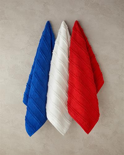 Кърпа За Лице Памучен 50x80 см Червен