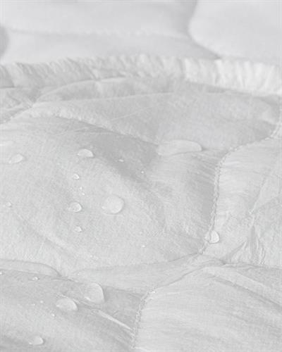 Plump Протектор За Матрак Устойчив на влага двоен Полиестер 160x200 + 30 см Бял