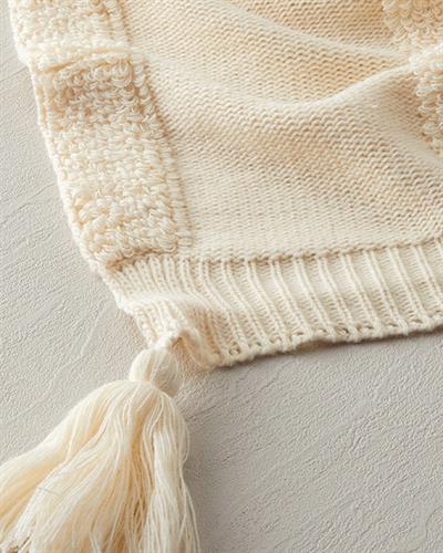 PlushTouch Шал За Диван Трико 130x170 см Светло каменно сив