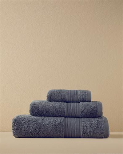 Poffy Soft&Premium Cotton Bath Towel 90x150 cm Dark Gray