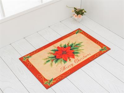 Poinsettiea ИЗСТРИВАЛКА Отпечатано 45x75 cm Red