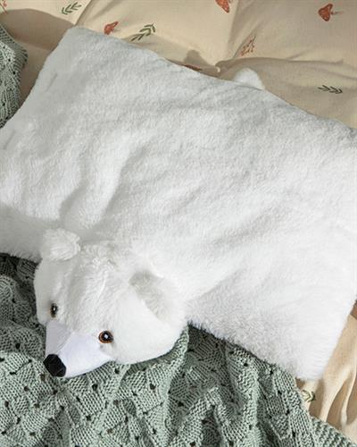 Polar Bear Бебешка Възглавница Бяло, 0
