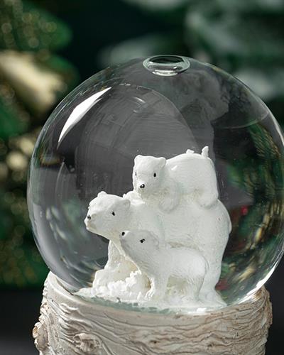 Polar Bear Снежно Кълбо Бяло, 4,5 X 4,5 X 6 Cm