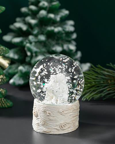 Polar Bear Снежно Кълбо Бяло, 4,5 X 4,5 X 6 Cm