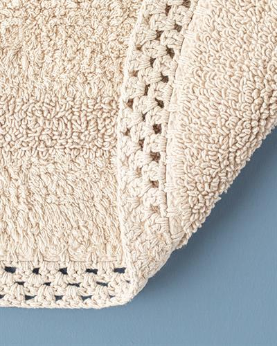 Polin Комплект Постелки За Баня Памучен 60x90+40x60 Бежов