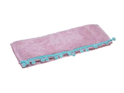 Polka Dot ХАВЛИИ ЗА РЪЦЕ С помпони Жакардов 30x45 cm Pink