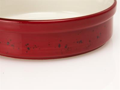 Poppy ТЕПСИЯ ЗА ФУРНА Кръгла Порцелан 16 cm Red