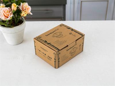 Poti КУТИЯ ЗА СЪХРАНЕНИЕ Бамбук Beige