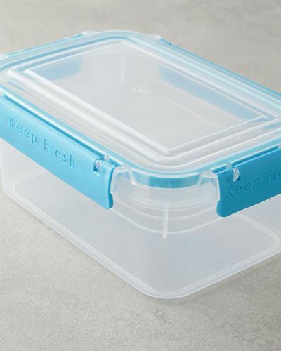 Poul Кутия За Съхранение 3 бр. Пластмаса 15.5x21x 9 см Тюркоаз