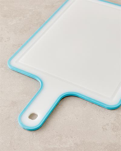 Дъска За Рязане Пластмаса 38x23 см Тюркоаз