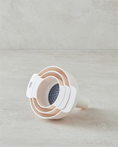 Poul Фуния 4 бр. Пластмаса 13x10x11 см Кремав