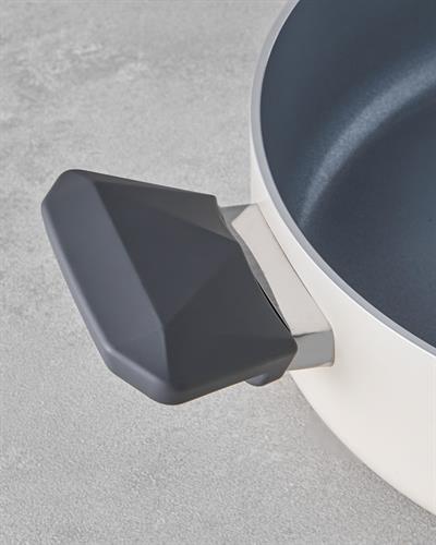 Тенджера Керамика 26 см Кремав