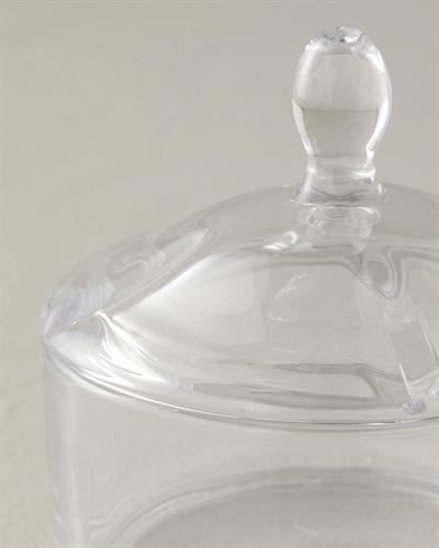 Present Кутия За Съхранение 3 бр. Стъкло 18,5 см Прозрачен