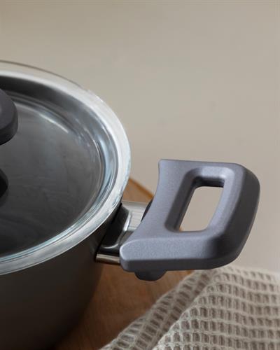 Pretty Aluminum Mini Cookware 14 cm Gray