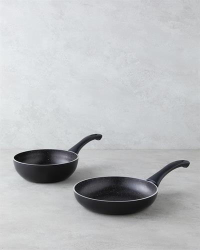 Pretty Комплект Тигани Премиум 18-20 см Черен