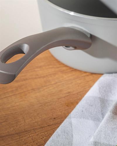 Pretty Тенджера За Сос Алуминий, Сиво, 18 Cm