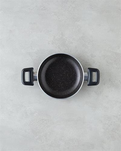 Pretty Тиган С Две Дръжки 2 бр. Премиум 18-22 см Черен