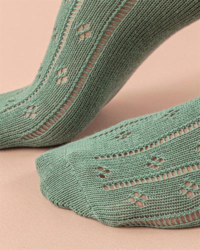 Pretty Чорапи До Глезена Дамски, Памучен, Зелено, 36-40