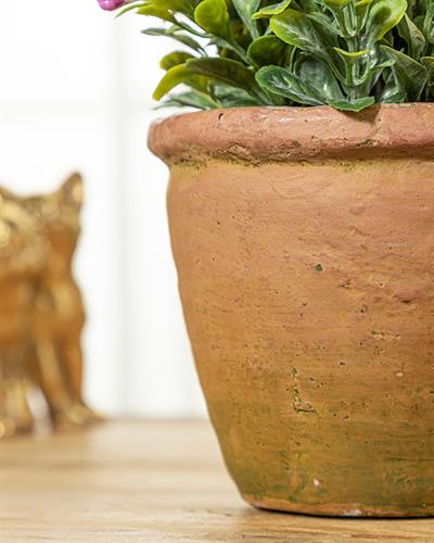 Pretty Flowers Изкуствено Цвете Във Ваза Лилаво, 10 X 18 Cm