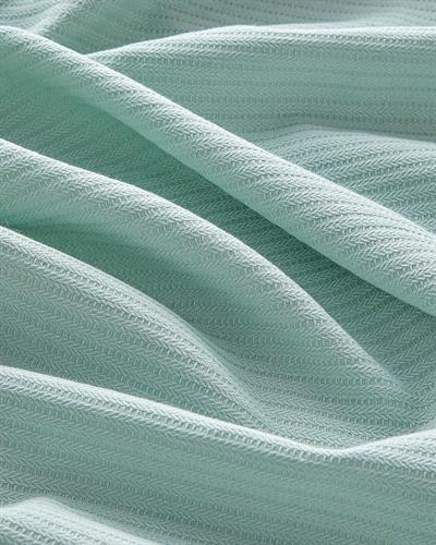 Комплект Одеяло Пике Единичен С щампа 150x220 см Светлозелен