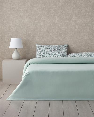 Комплект Одеяло Пике Единичен С щампа 150x220 см Светлозелен