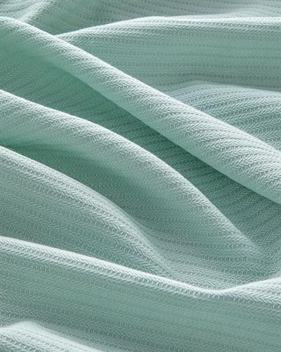 Комплект Одеяло Пике Двоен С щампа 200x220 см Светлозелен