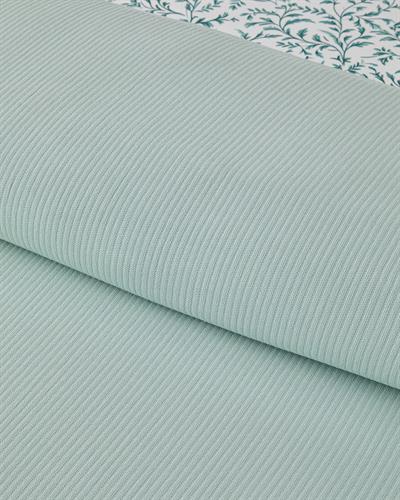 Комплект Одеяло Пике Двоен С щампа 200x220 см Светлозелен