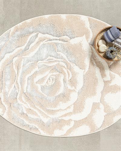 Pretty Rose Постелка За Баня Памучен, Памучен, Розово, 90 X 120 Cm