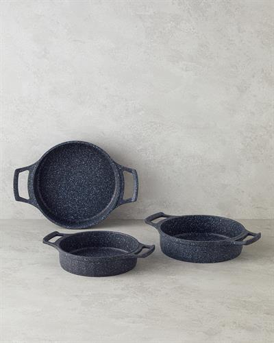 Prime Expert Тиган С Две Дръжки Алуминий 20 см Сив - Син