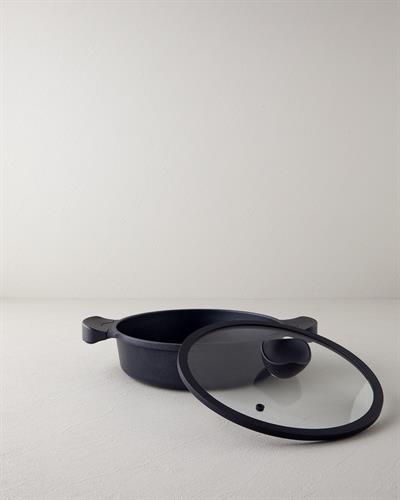 Prime Expert Тенджера Плитък Алуминий 26 см Черен