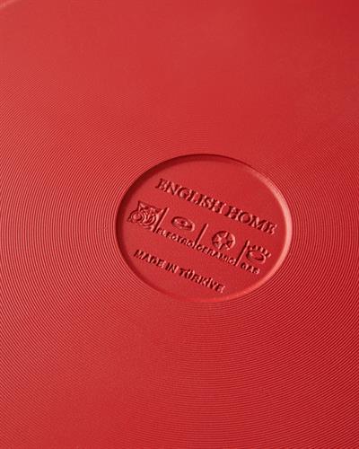 Prime Red Love Тенджера Дълбок Алуминиева отливка 20 см Червен