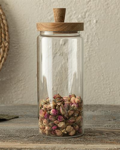 Primo Буркан Жакард С Граници, Прозрачен, 1100 Ml