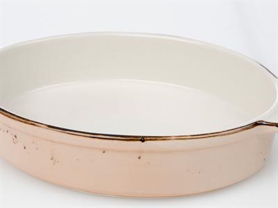 Primo ТЕПСИЯ ЗА ФУРНА Единичен Порцелан 25x15 cm Cream.