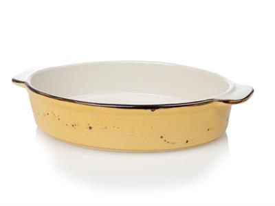 Primo ТЕПСИЯ ЗА ФУРНА Единичен Порцелан 25x15 cm Yellow.