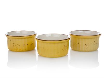 Primo ТЕПСИЯ ЗА ФУРНА 3 комплект Порцелан 10 cm Yellow.