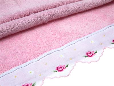 Primrose ХАВЛИЯ ЗА ЛИЦЕ Орнаментна лента Бродирани 50x80 cm Light Pink,