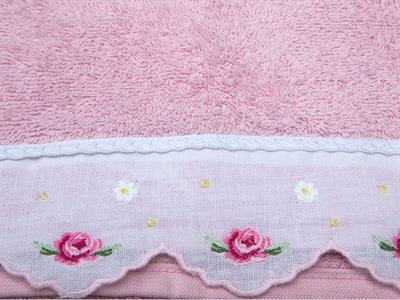 Primrose ХАВЛИЯ ЗА ЛИЦЕ Орнаментна лента Бродирани 50x80 cm Light Pink,