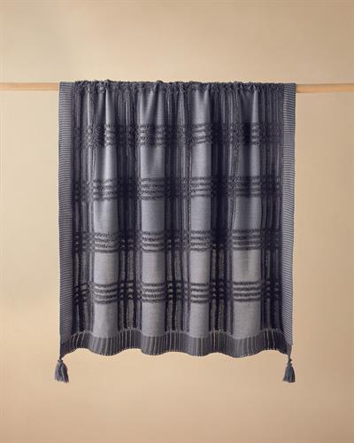 Prisman Шал За Диван 130x170 см Антрацит