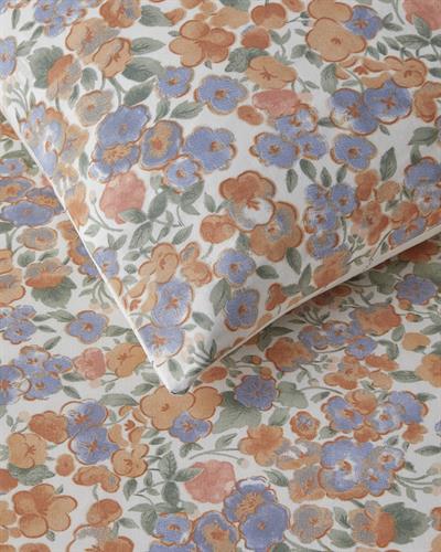 Спален Комплект Двоен Лесно за гладене 200x220 см Оранжев