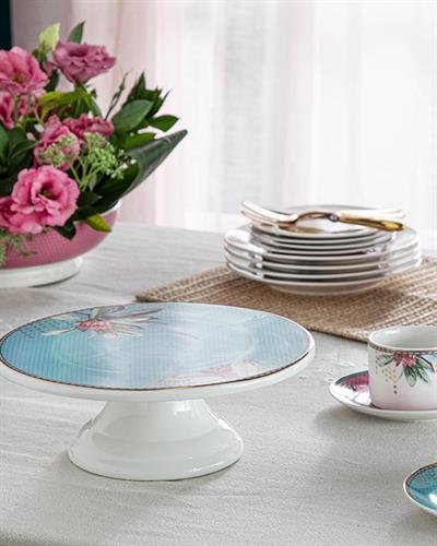 Protea New Bone China Pot 1,5 LT Pink-Blue