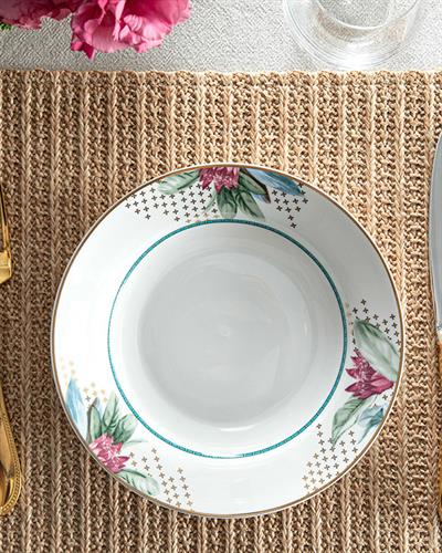 Protea Чиния За Вечеря New Bone China, Бяло, 20 Cm