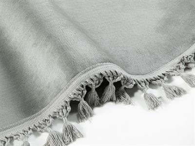 Puppie Плюшен Килим Плюш, Сиво, 80 X 120 Cm